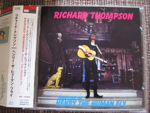 ★RICHARD THOMPSON♪HENRY THE HUMAN FLY★Sandy Denny★VIVID SOUND VSCD-2899★英盤国内仕様★帯付CD★