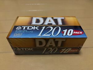 【新品未開封】TDK DAT 120 DIGITAL AUDIO TAPE 10本セット