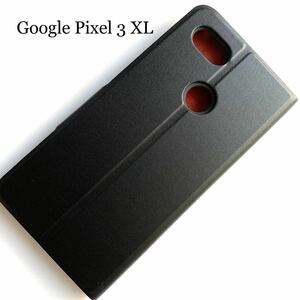 Google Pixel 3 XL用レザーケース★サイドマグネット付★スタンド機能付★カード入付★ELECOM★ブラック