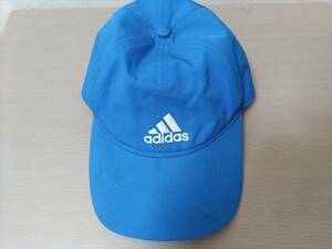 Adidas キャップ（帽子）Climalite★フリーサイズ（54-57cm）ブルー★