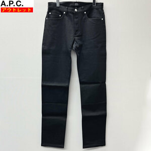 【72914BS】新品・在庫処分品　A.P.C　アーペーセー　デニムパンツ　ジーンズ　30　NEW STANDARD COZZS M09001　ブラック　メンズ