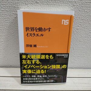 即決！送料無料！ 『 世界を動かすイスラエル 』 ★ エルサレム支局特派員 澤畑剛 / イスラエル 実像 ルポ / 中東情勢 etc