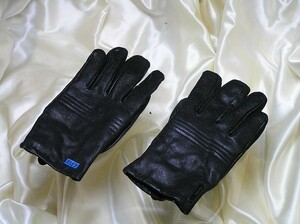 手袋♪Calvin Klein カルバンクライン♪ビジネススタイルと好相性なレザーグローブ 本革 黒 ML-size メンズ 3357■郵便送料全国一律：210円