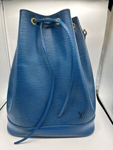 AS7 1円〜 LOUIS VUITTON エピ ブルー ルイヴィトン M40841 ノエ　 ショルダーバッグ 巾着　バケツ