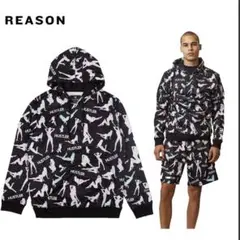 週末価格 REASON リーズン パーカー HUSTLER PATTERN