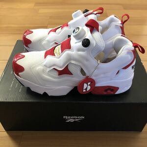 Reebok INSTAPUMP FURY OG MU リーボック インスタポンプフューリー アイバーソン スニーカー 白赤黒 26cm 25周年 国内正規品 新品未使用