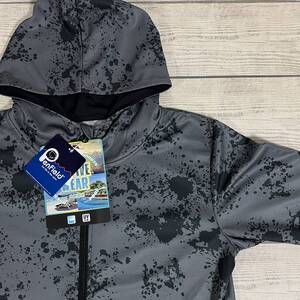 ★ Penfield (ペンフィールド) ★ ラッシュガードパーカー Mサイズ グレー 吸水速乾 ドライ UV対策 水着 海水浴 (タグ付き新品未使用)