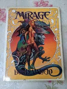 P○/洋書/イラスト画集 MIRAGE BORIS VALLEJO/ボリス・ヴァレホ/ファンタジー・アートの巨匠/絶版本希少本