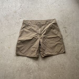 カーハート Carhartt ビンテージ 90s 00s ダック ワーク ペインターショーツ W38 ハーフ ショートパンツ USA古着 カーゴ カーキ 短パン Y2K