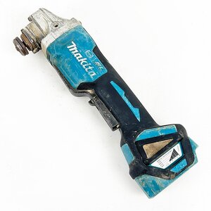 ジャンク品 makita マキタ 100ｍｍ 充電式 ディスクグラインダ GA418D 本体のみ 18V 不動品 [B3619]