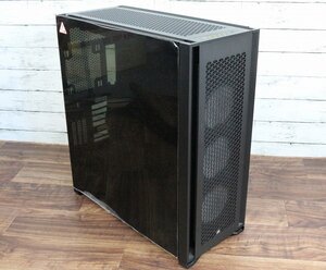 【ト長】 CORSAIR コルセア 7000D AIRFLOW フルタワー ATX PCケース ブラック ファン ライティングコントローラー付 ゲーミング IC816IOC15