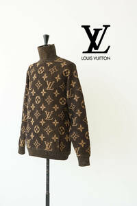 2021AW LOUIS VUITTON ルイヴィトン モノグラム ラメ ニット セーター size M RW221W IS5 FMKL03 1205671