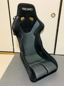 レカロ 正規品 RS-G ASM レッドステッチ バックレストカバー シートベルトカバー 付き ブラック シルバー RECARO RSG