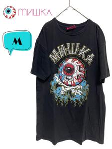 希少　MISHKA × THREE TIDES TATTOO　コラボTシャツ　M