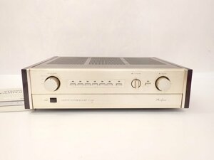 Accuphase アキュフェーズ コントロール/プリアンプ C-202 説明書付き □ 6FE3D-3