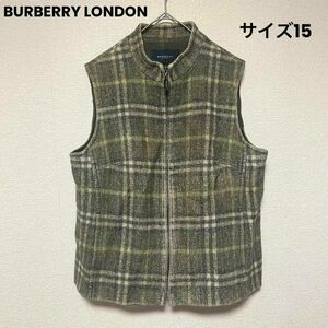 u4 BURBERRY LONDON バーバリーロンドン チェックベスト ジレ