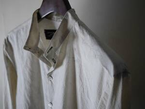 希少&美品 定価6.49万円 2021SS MARIA TURRI マリア トゥッリ No collar Shirt size 46 