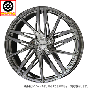 22インチ アルミホイール 5穴 112 共豊 シャレン RF2 9.5J +43 4本セット