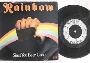 英7 Rainbow Since You Been Gone / Bad Girl POSP70 Polydor, Polydor /00080