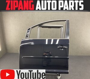 VW067 1T トゥーラン TSI コンフォートL 左フロント ドア ◆LC9X ディープブラックPE 【動画有り】○ ★即決★