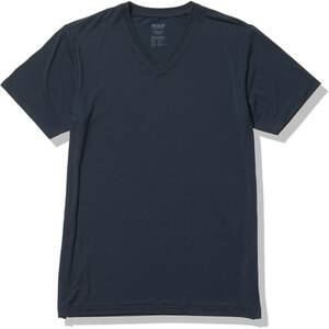 新品 定価5170円 Sサイズ MXP FINE DRY SHORT SLEEVE V-NECK Ｔシャツ メンズ ネイビー