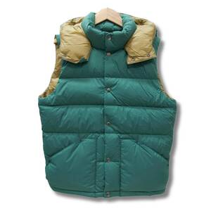 即決☆ノースフェイス キャンプシエラベスト GA/Sサイズ グリーン ダウン ベスト CAMP Sierra Vest ND92231 国内正規品 緑 防寒 アウター