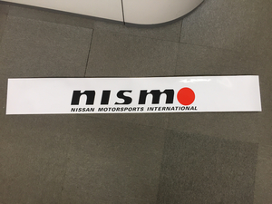 NISMO　ニスモ　フロントウインドーステッカー　旧ロゴ