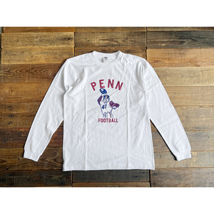 ☆ PENN ☆ XLサイズ ☆ LONG SLEEVE T-SHIRT 長袖カットソー Tシャツ 男女兼用 カットソー 長袖Tシャツ 長袖シャツ 長袖 クルーネック