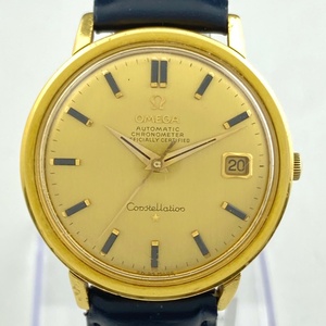 【ジャンク品】オメガ OMEGA コンステレーション デイト750/18K 168.004 Cal.561 腕時計 自動巻き 【中古】