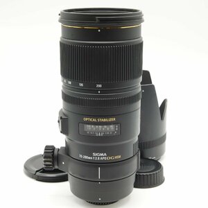 【並品】SIGMA 望遠ズームレンズ APO 70-200mm F2.8 EX DG OS HSM ニコン用 フルサイズ対応 589554