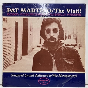 ■即決 FUSION Pat Martino / the Visit Cst9015 jf32825 米オリジナル、Bellsound/ARJ刻印 