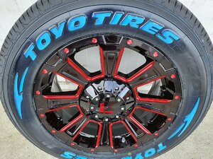 当店オススメ!! 200系ハイエース TOYO H30 215/65R16 16インチ 新品タイヤホイールセット!! LEXXEL DeathRock!!