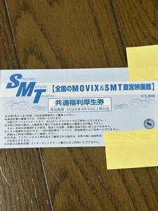 SMT 全国のMOVIX&SMT直営映画館　１枚