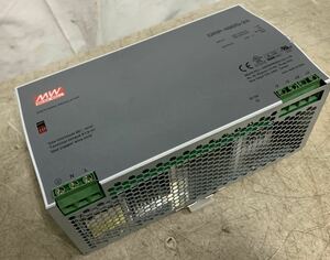 MeanWell DRP-480S-24　acdcコンバーター 直流安定化電源 スイッチング電源 AC100/200V→DC24V 動作確認