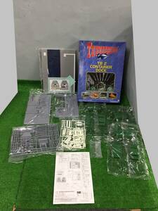 ☆② アオシマ文化教材 THUNDERBIRDS サンダーバード 2号 コンテナドック 1/350 プラモデル 昭和レトロ 28-7 