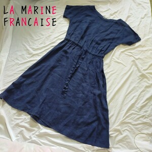 LA MARINE FRANCAISE ワンピース 半袖 レディース 