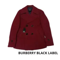 ●タグ付き・未使用●BURBERRY・バーバリーブラックレーベル●ピーコート