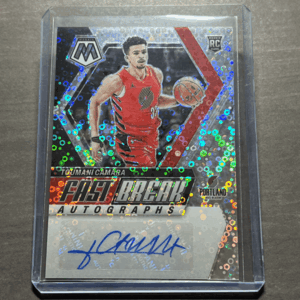 Toumani Camara RC Auto Fast Break Autograph 2023-24 Panini Mosaic Basketball NBA 直筆サイン