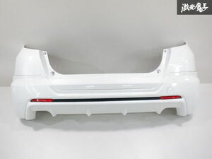 無限 MUGEN GE6 GE7 GE8 GE9 フィット リア ハーフ スポイラー エアロ 純正バンパー付 NH624P プレミアムホワイトパール 棚2F-H-7