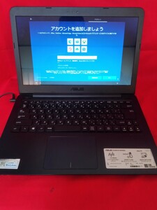 ノートパソコン　パソコン　PC ASUS　R417YA　Windows 10 S　