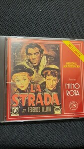 サントラ盤・名作映画「道(1954年)カビリアの夜(1957年)」フェデリコ・フェリーニ監督、ニーノ・ロータ～フィルム音源収録盤。※研磨盤です