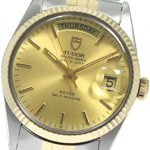 チュードル TUDOR 94613 オイスタープリンス デイトデイ K18YGベゼル cal.2834-1 自動巻き メンズ _812155