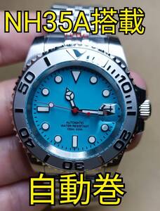 NO LOGO ノーロゴ ヨットマスター オマージュ SEIKO NH35A 自動巻き 機械式 PAGANI DESIGN パガーニデザイン セラミック サファイア MOD