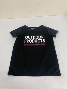 送料無料★OUTDOOR PRODUCTS アウトドアプロダクツ★半袖Tシャツ　トップス★Mサイズ★ブラック#61114sjj27