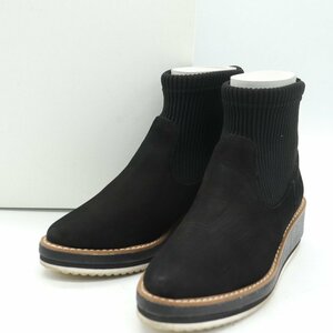 バークレー ショートブーツ スウェード 靴 シューズ 日本製 黒 レディース 22cmサイズ ブラック ?Barclay
