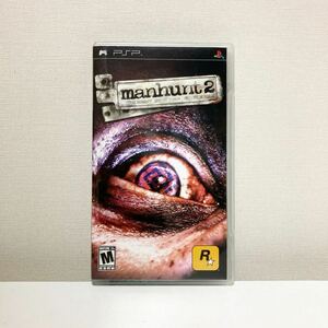 【レア】PSP　北米版 manhunt2　マンハント2　箱説付き　国内本体動作可