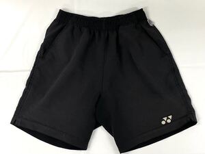 52★即決★ヨネックス★ハーフパンツ★Mサイズ（UNI男女兼用サイズ規格）★黒★ベリークール★中古★YONEX★バドミントン★テニス★