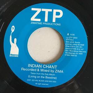 Buume / Indian Chant　[Zimatime Productions - ZTP7003]