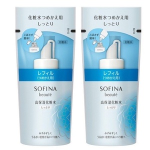 ★新品★ソフィーナボーテ★高保湿化粧水 しっとり★130ml×2本セット・つめかえ用