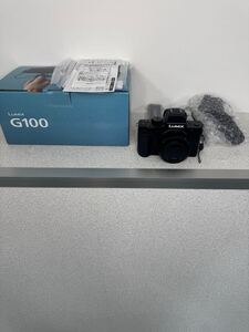 ショーケース内展示 美品 1年保証有 Panasonic ミラーレスカメラ　LUMIX DC-G100V （DC-G100V-KJ）ブラック